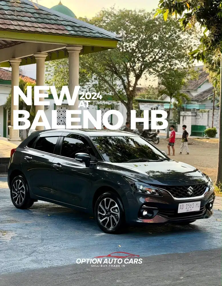 (DP 44jt) New Baleno HB 2024 Automatic KM 10rb Like New!