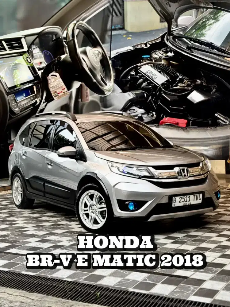 Honda BRV E AT Matic 2018 Kondisi Siap Pakai