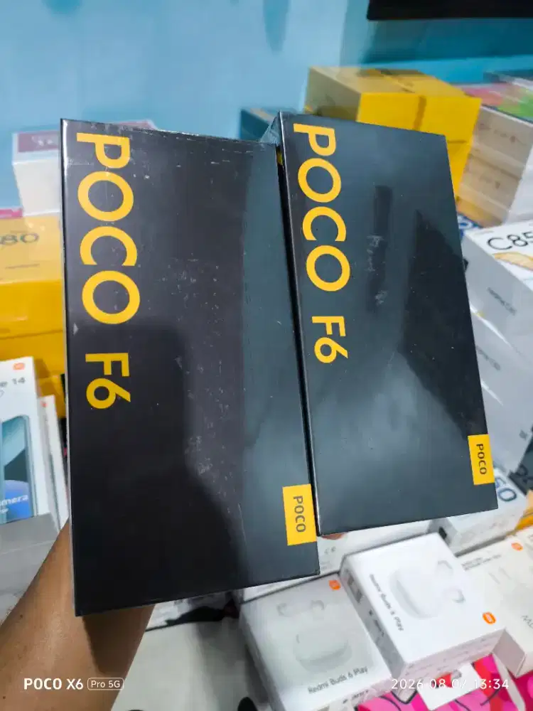 Poco f6 8/256 baru dan segel murah