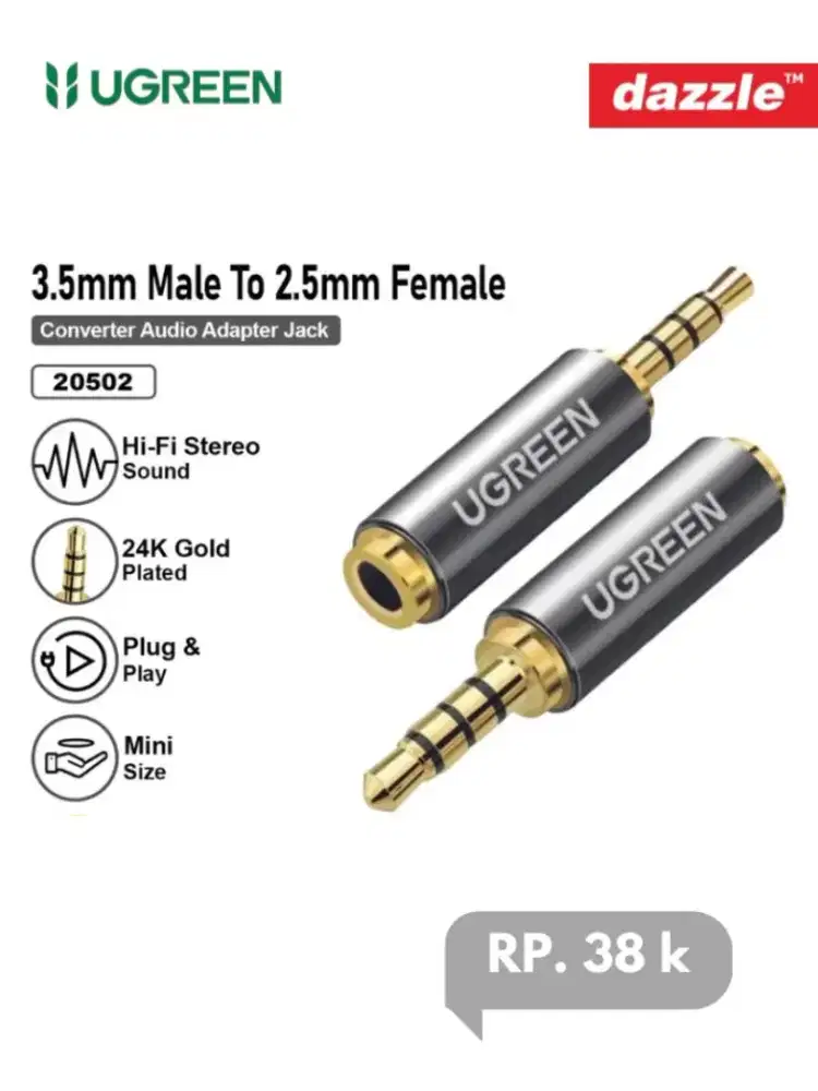 Adapter Jack 3, 5 to 2,5 UGREEN