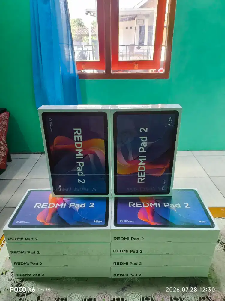 Redmi pad 2 4/128 baru dan segel murah