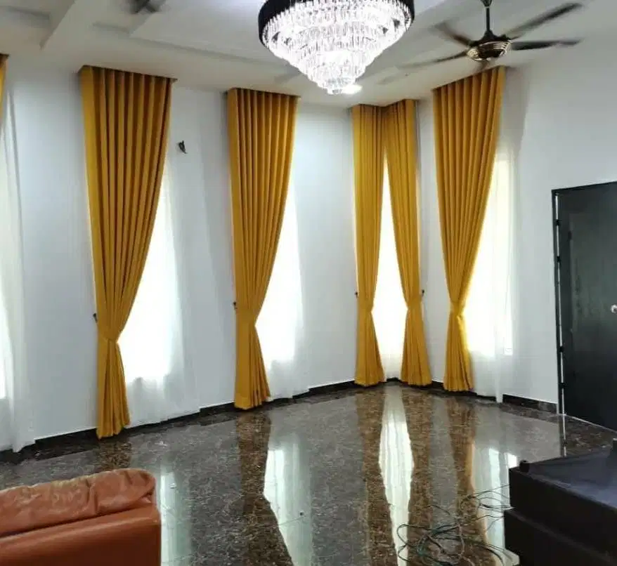 Jual Gorden Jendela & Pintu Gordyn Model Terbaru Wallpaper Dinding 3D