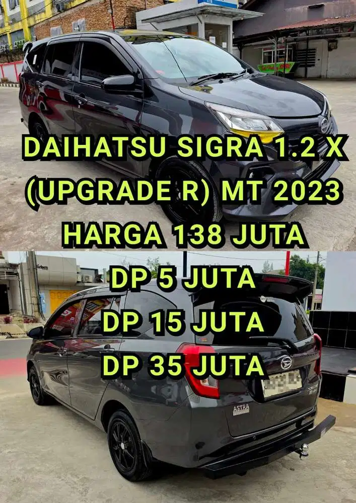 Daihatsu Sigra 2023 Bensin DP 5 JUTA