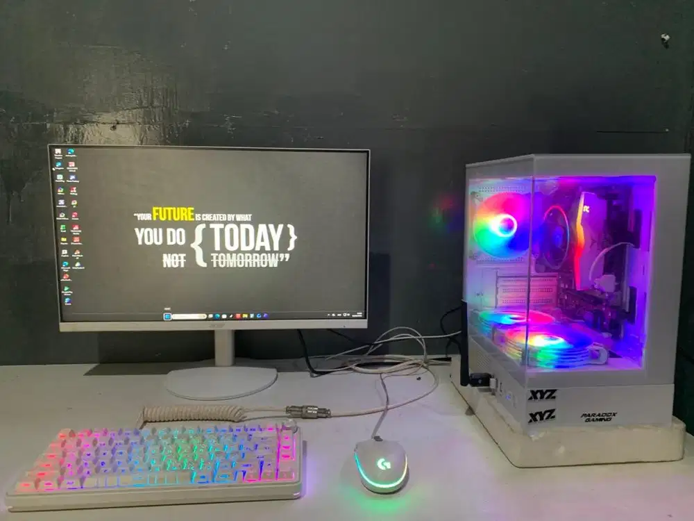 Pc amd rayzen monitor acer