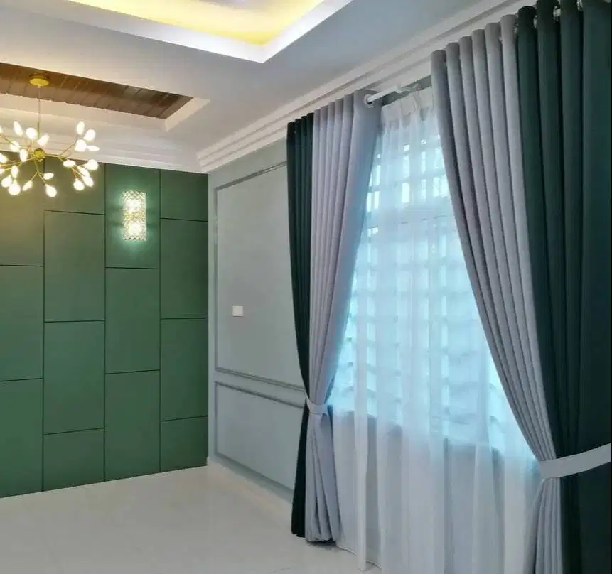 Menerima Pemasangan Gorden Wallpaper Dinding 3D Gordyn Hordeng Korden