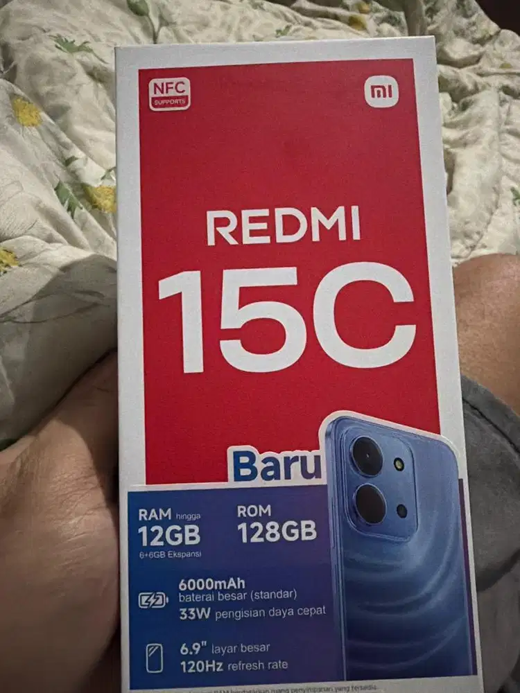 BU Redmi 15C 6/128 URGENT Ciputat