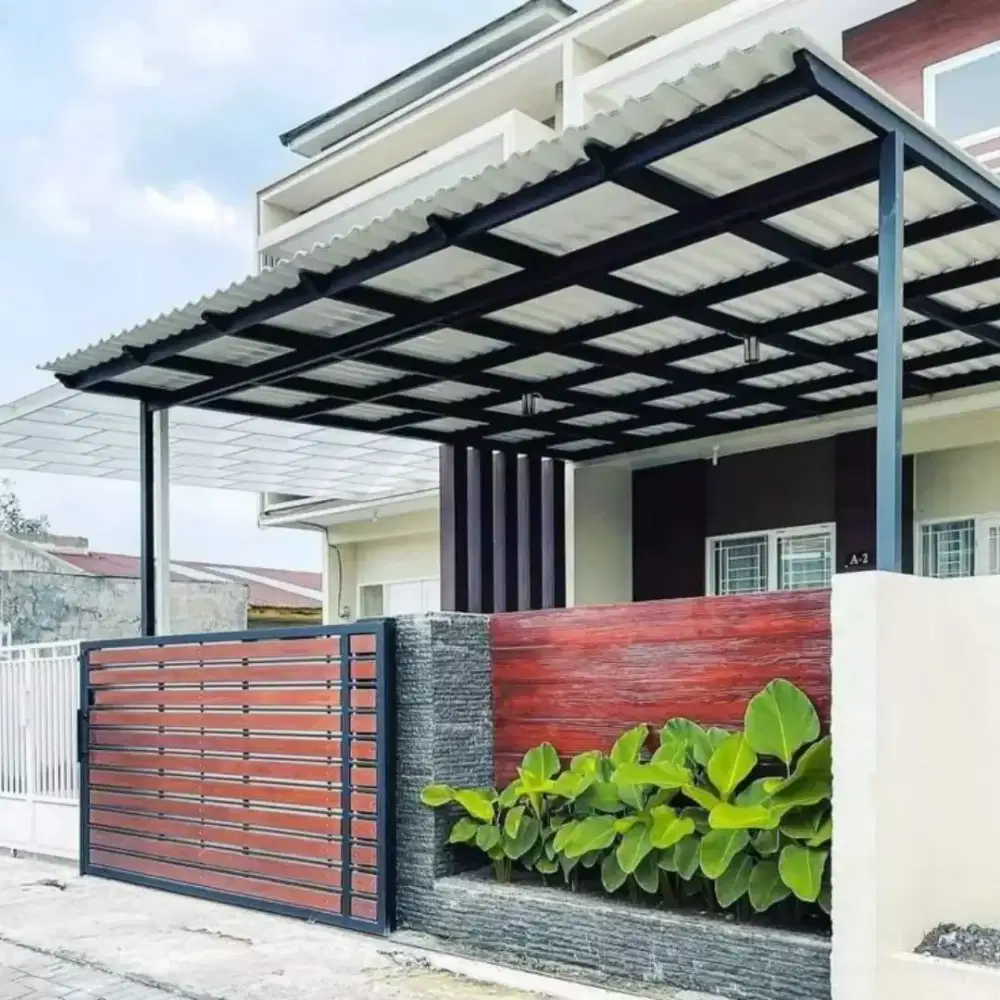 Tukang las kanopi,mezanin, pagar tralis dll