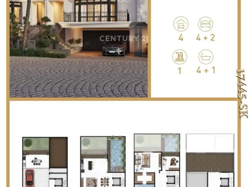 Dijual Rumah Brandnew Desain Minimalis Modern Di Pejaten