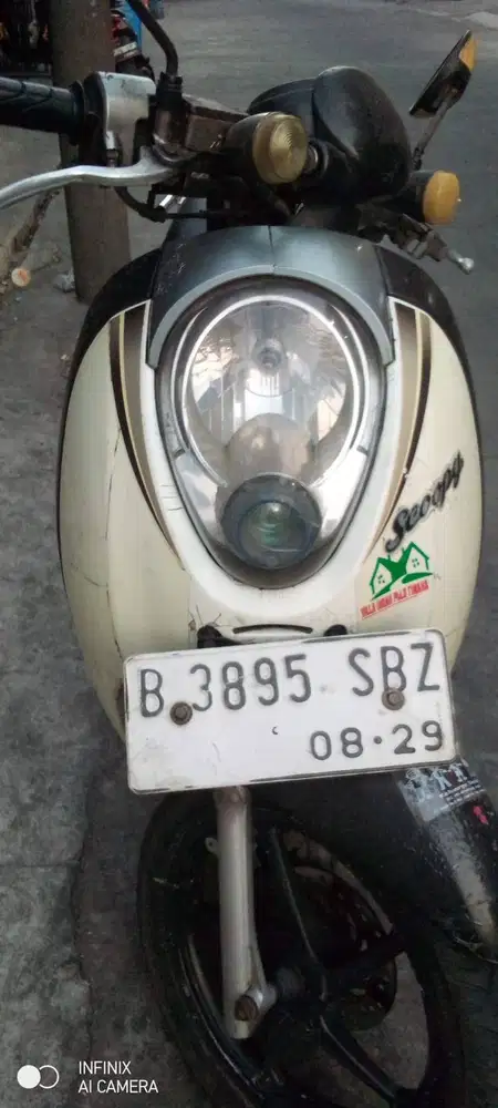 HONDA SCOOPY 110 CW 2011 STANDART SURAT LENGKAP