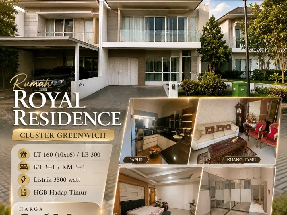 MINIMALIS ROYAL RESIDENCE DKR WBM PRAMBANAN WIYUNG