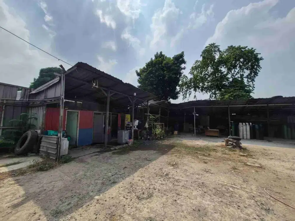 Disewakan Lahan Workshop di Raya Cikunir, Jakamulya, Bekasi Selatan