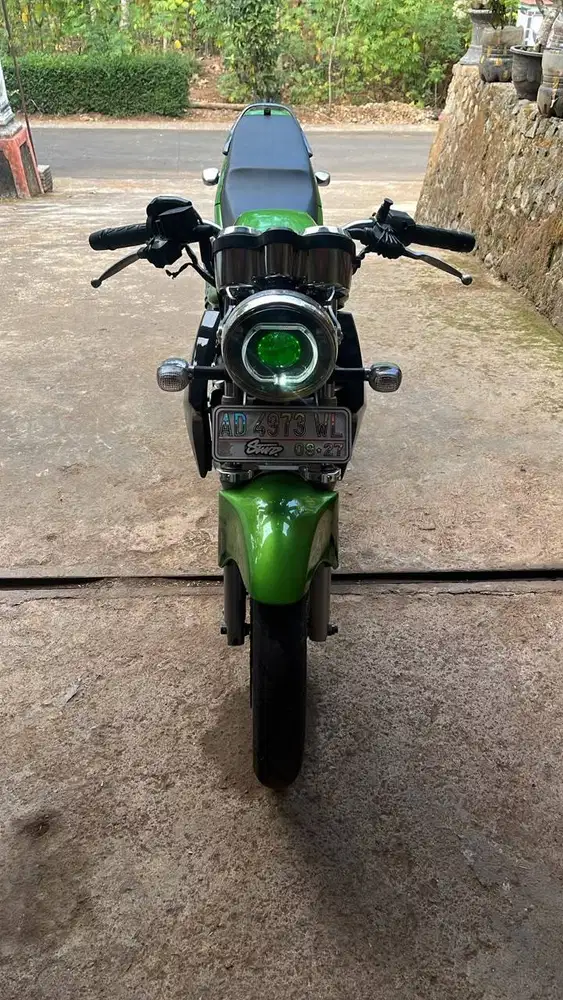 Ninja R up SS 2009 Plat AD, pajak ON, Surat Komplit