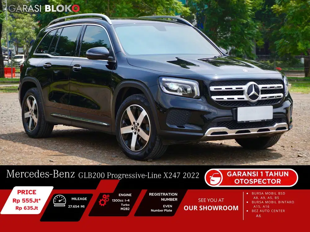 Warranty ON - Mercedes Benz GLB200 X247 Progressive Line 2022