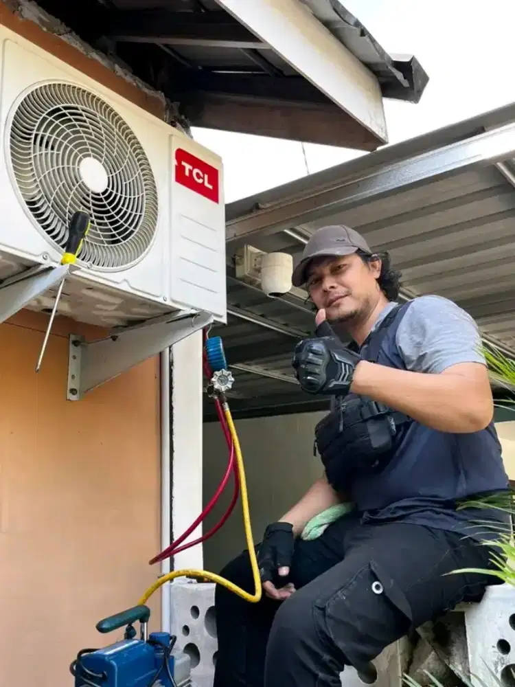 Service AC bongkar pasang AC kulkas