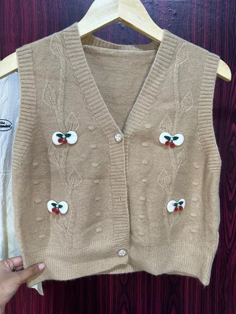 Vest new coklat