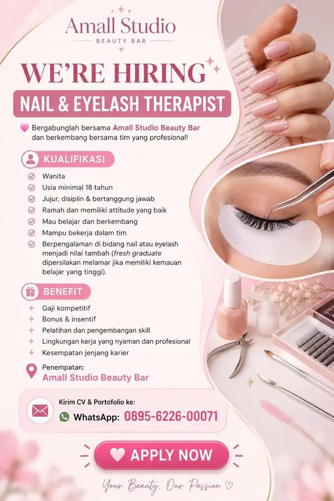 therapist eyelash&nail