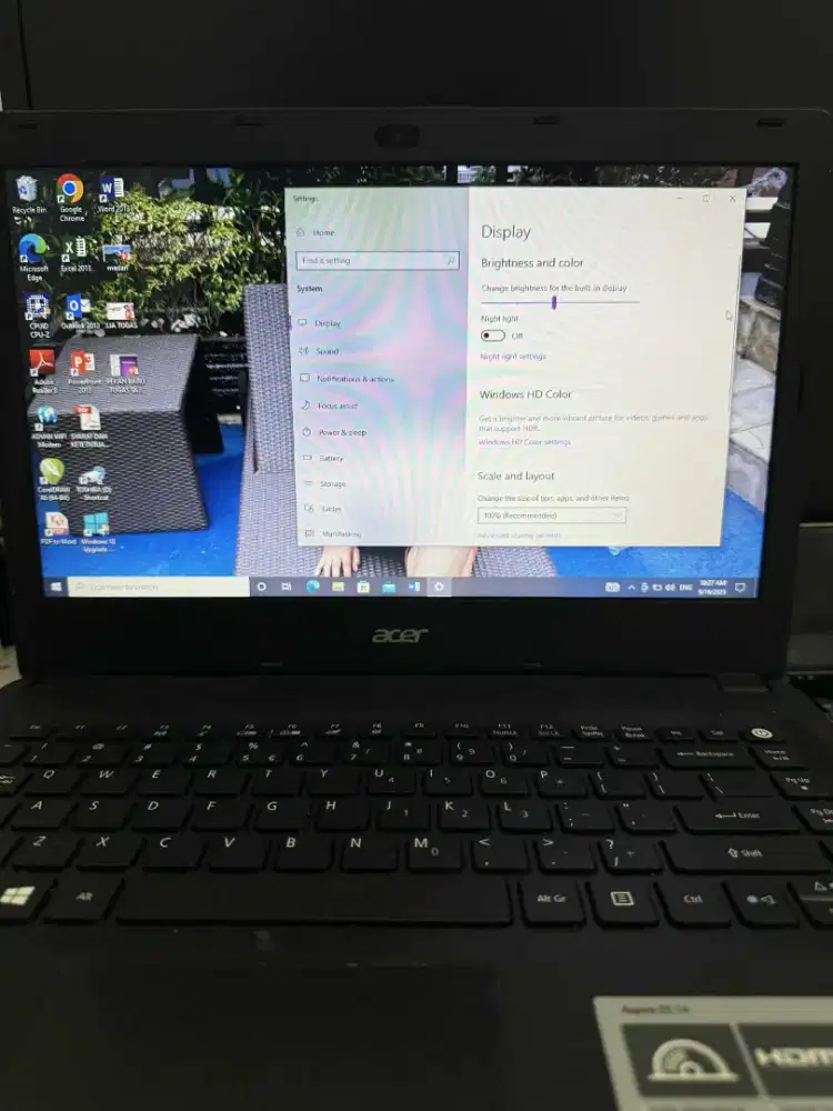 laptop Acer aspire