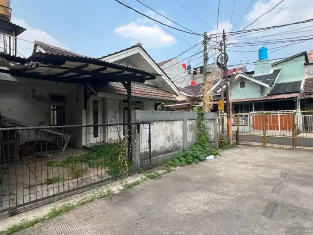 Dijual Rumah Hook Hitung Tanah di Pulo Sirih Taman Galaxy, Bekasi