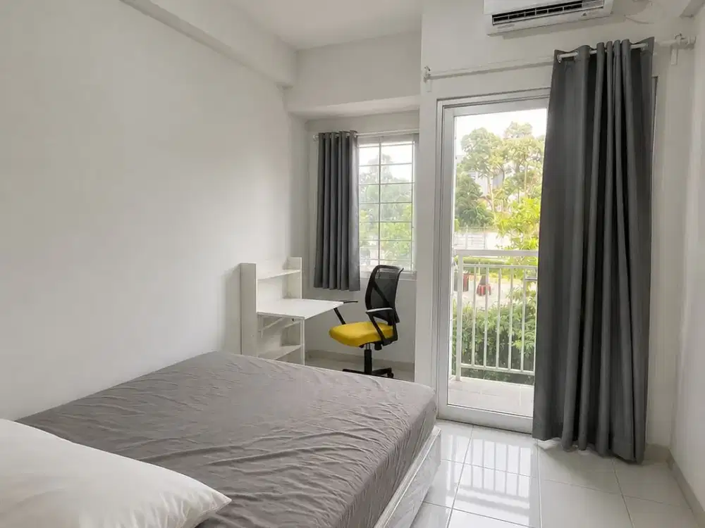 Disewakan Bulanan Apartemen Emerald Bintaro Studio Semi Furnish Harga Miring