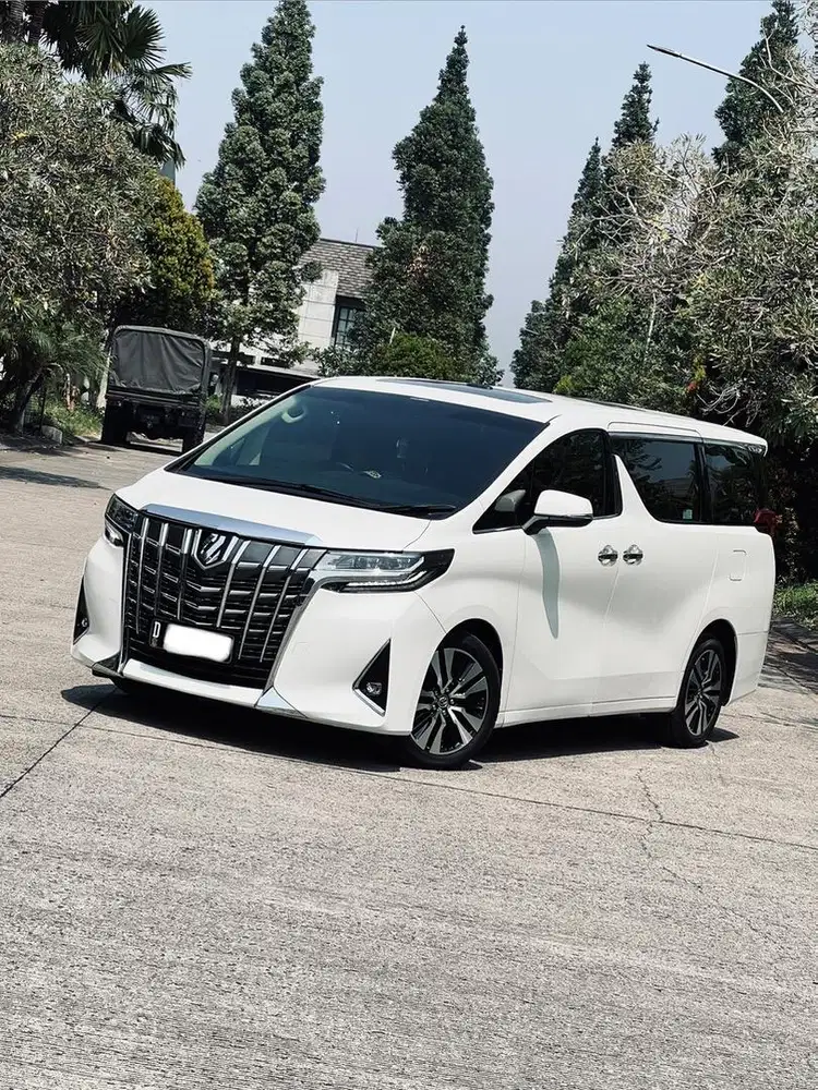 Toyota alphard G atpm 2019 putih