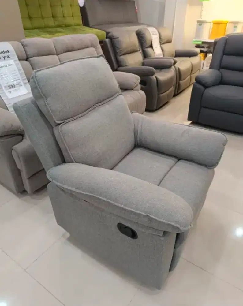 dijual sofa recliner murah