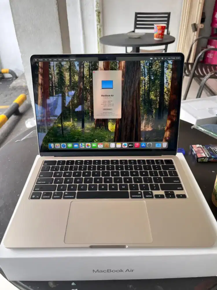 Macbook Air M4 13inch 16/256 ibox like new
Starlight