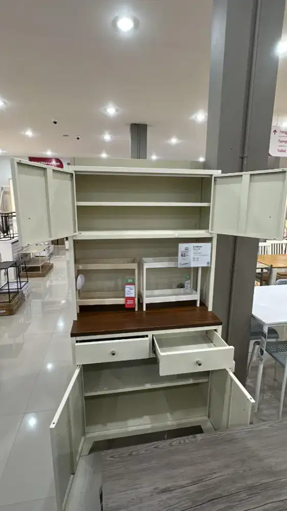 dijual lemari kabinet dapur metal