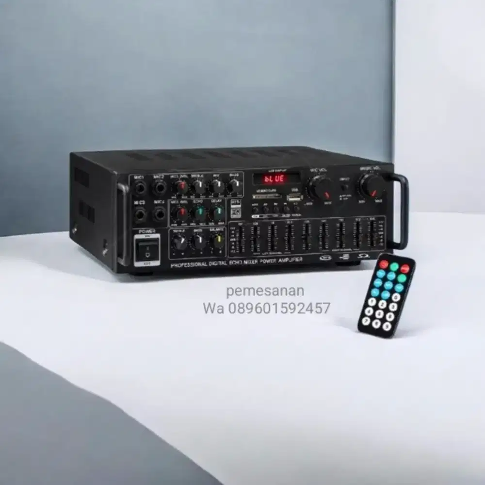 Digital mixing amplifier karaoke