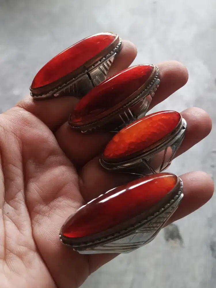 Batu pandan kapas, nanas, merah @200-250