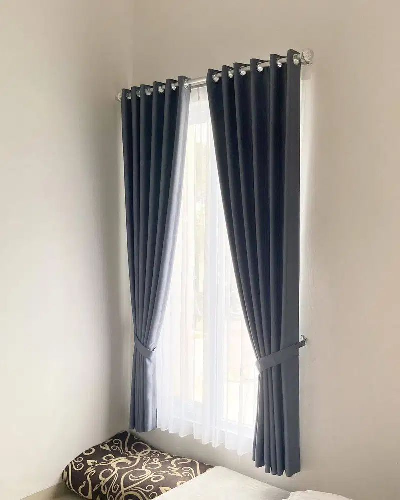 Jual Gorden Jendela & Pintu Gordyn Model Terbaru Wallpaper Dinding 3D