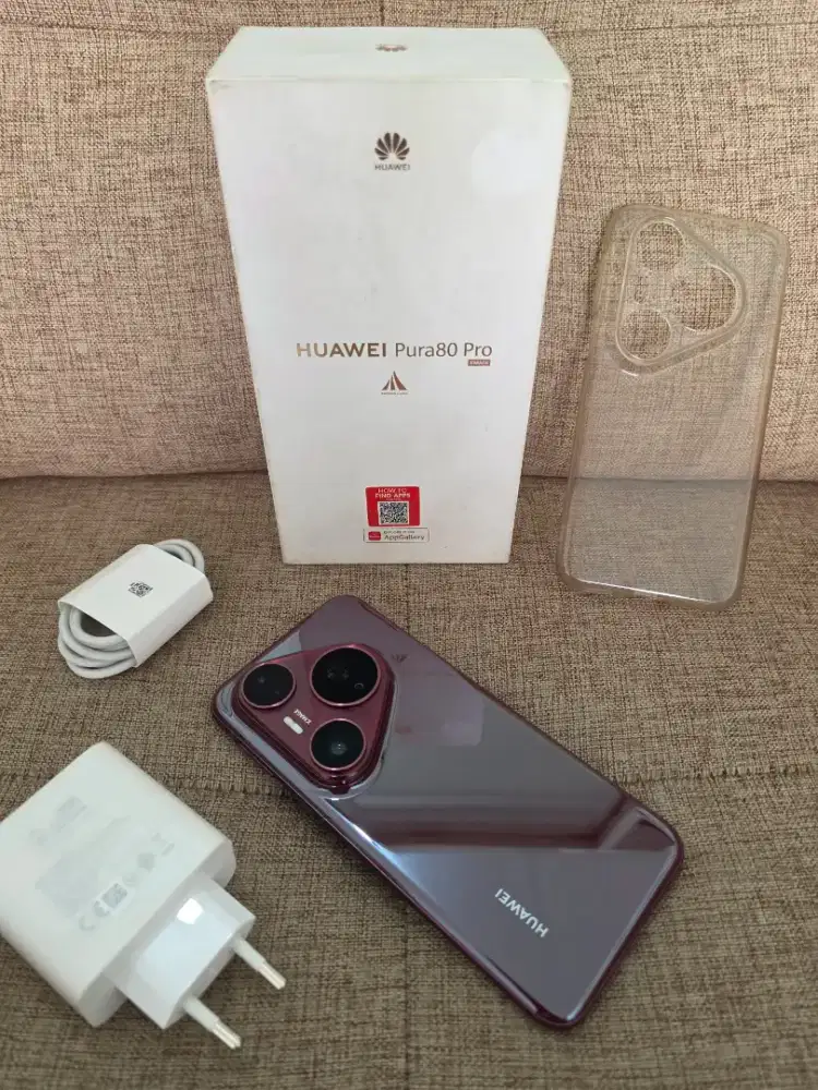 Huawei pura 80 pro resmi 12/512GB fullset muluss