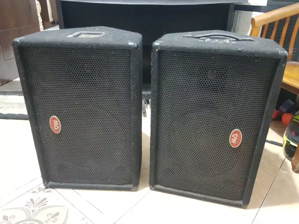 Sepasang speaker monitor pasif Mc Leland 12 inch