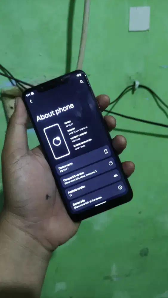 Poco F1 6/64 unit only