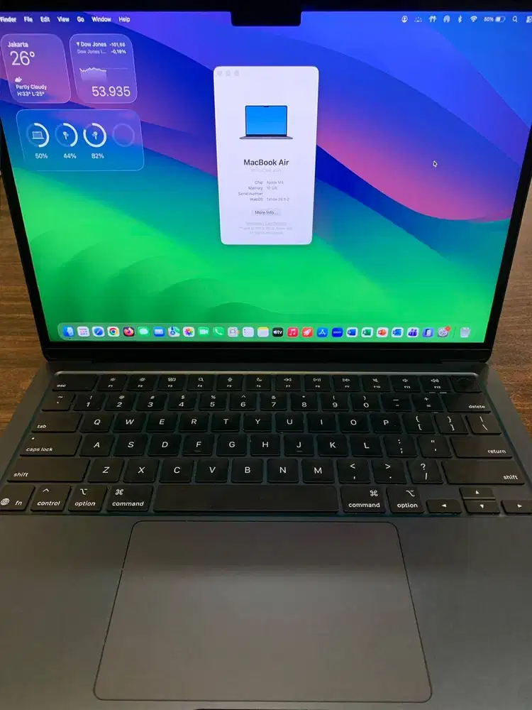 Macbook Air M4 16/256GB iBox Garansi ON Max Capacity 100%