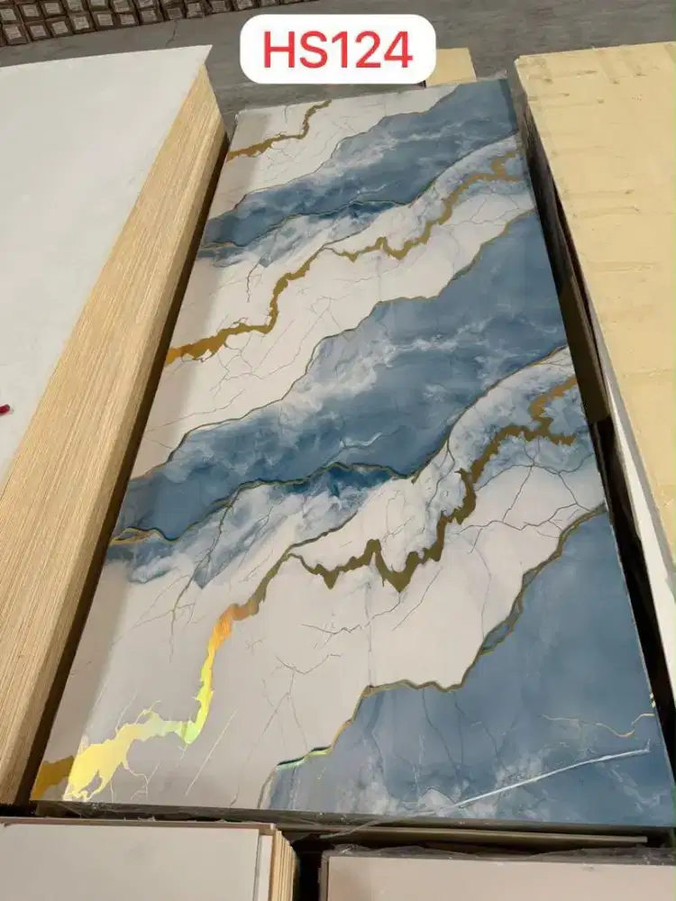 PVC BOARD UV MARBLE SHEET / UV MARBLE BOARD DINDING PREMIUM