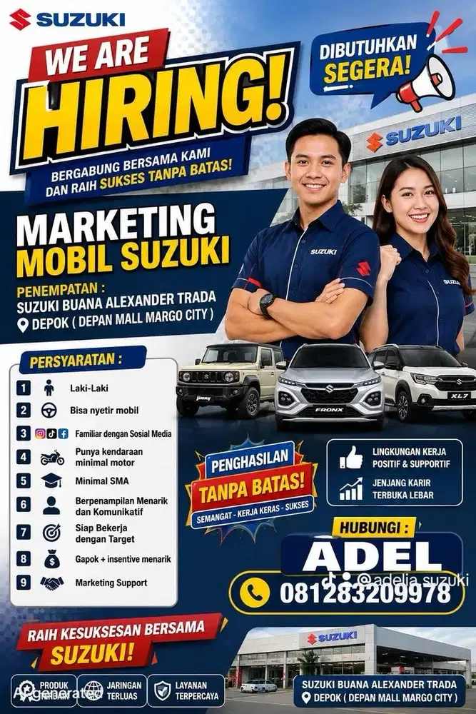 MARKETING MOBIL SUZUKI