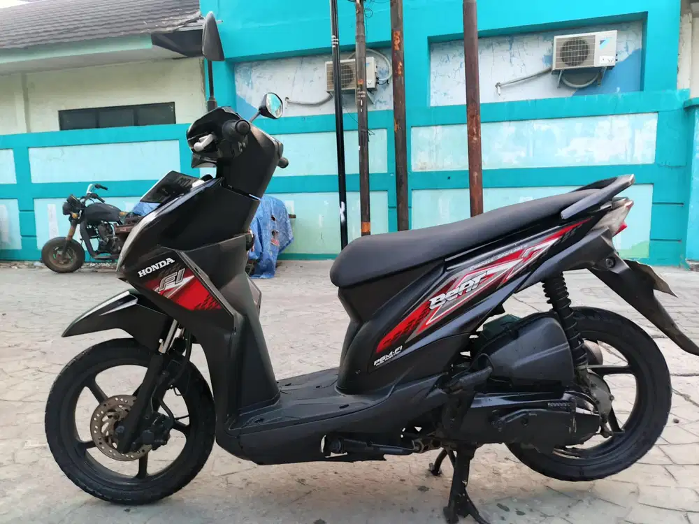 Honda beat Fi 2014 stater tokcer kalus mulus terawat