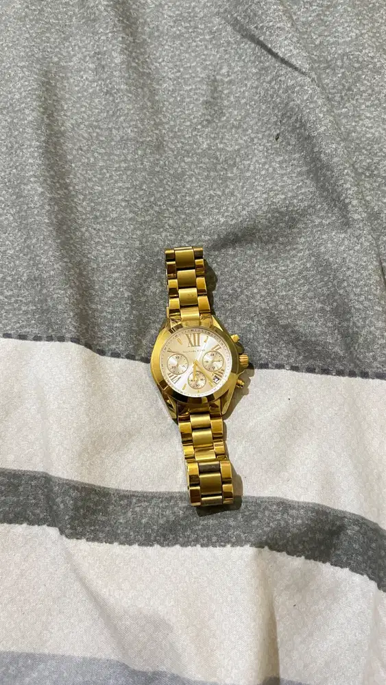 Michael Kors,Bradshaw Chronograph Gold Watch,MK5798