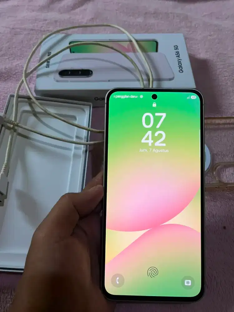 Samsung a56 pulset like new 12/256