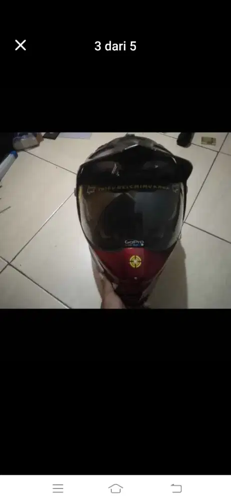 Jual aja jadiin duit helm MDS super moto