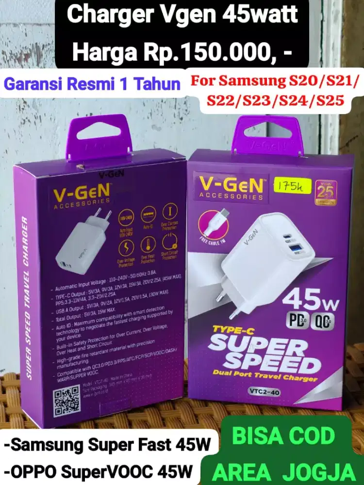 Charger Samsung S20/S21/S22/S23/S24 ( GRATIS ONGKIR )