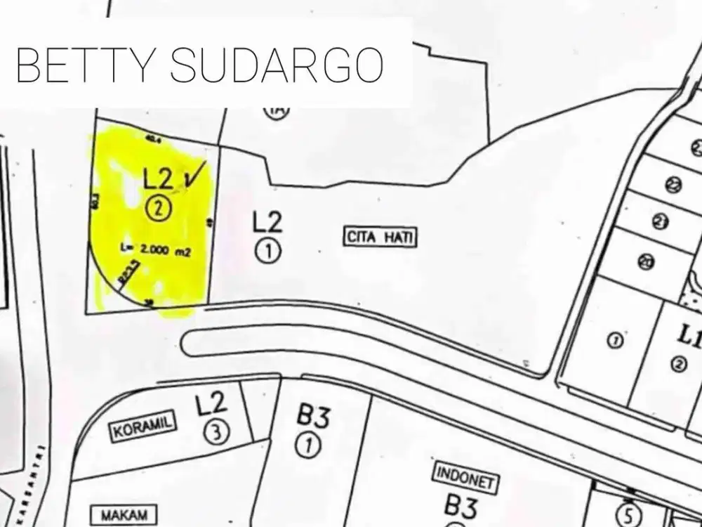 Tanah Kosong Raya Bukit Bali Citraland