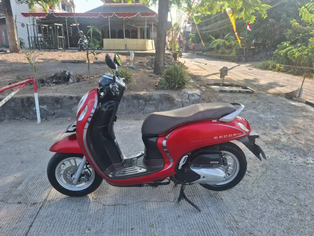 Scoopy keyless 2021 low km bisa cash/kredit syariah TERMURAH