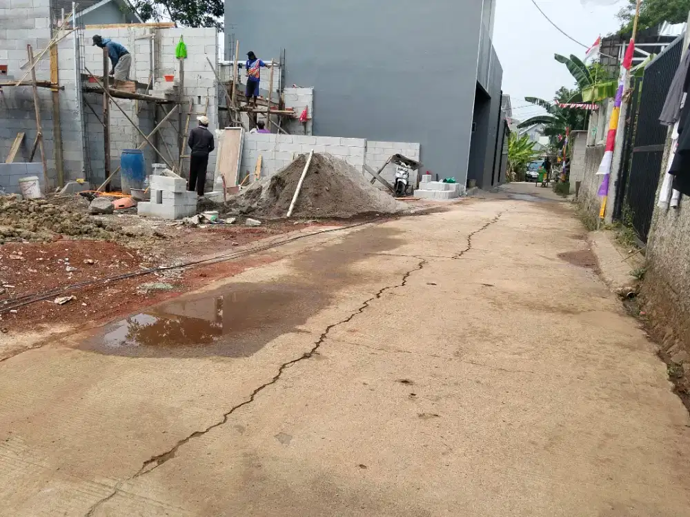 Tanah 100mtr Jatiwarna Jatiluhur SHM