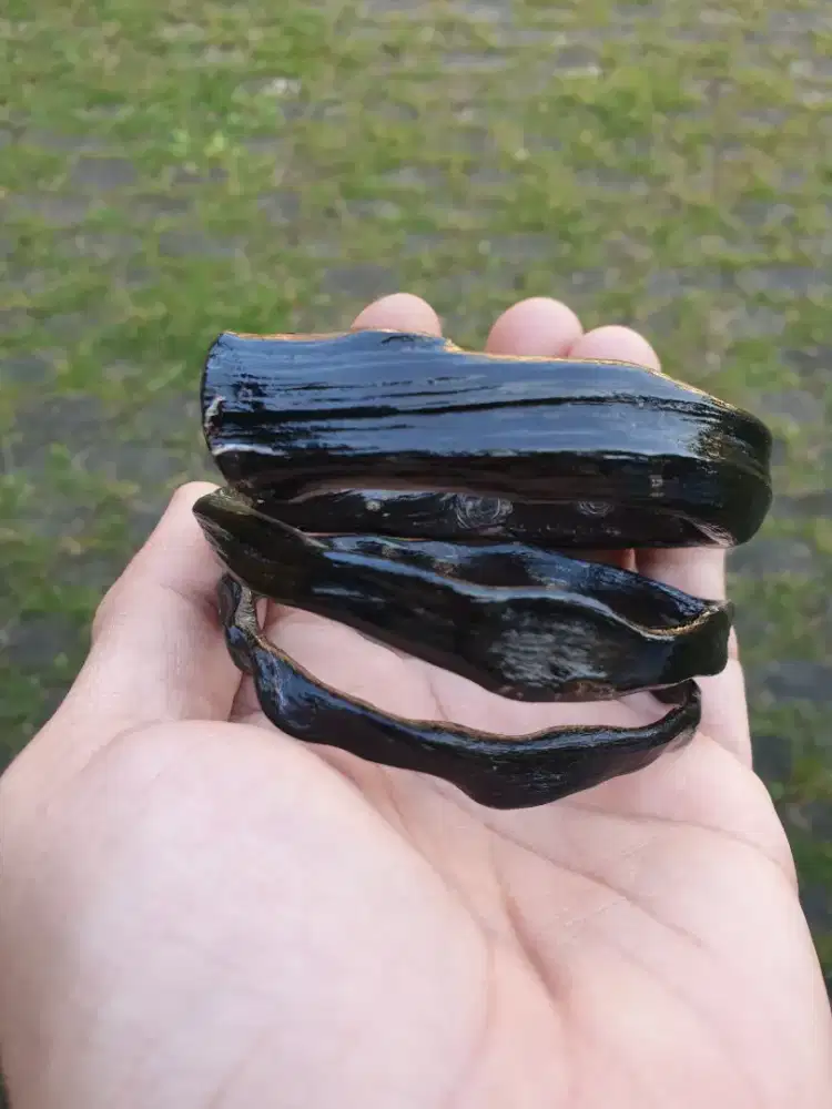 gelang etnik bahar hitam 3 lilit