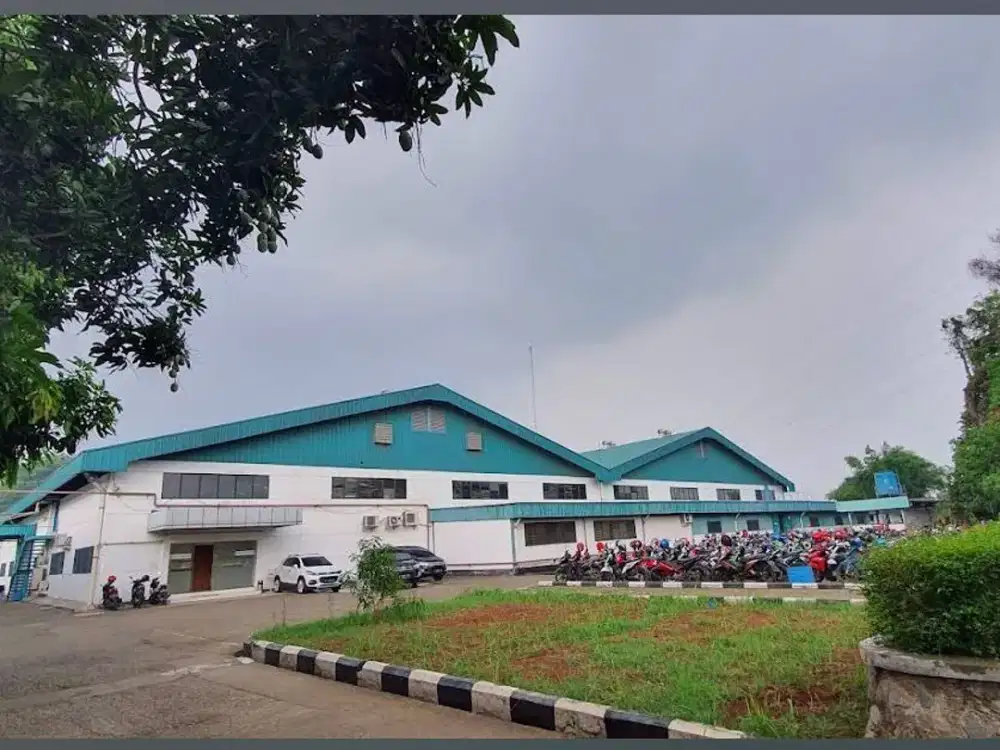 Tanah dan Pabrik Luas Ijin Industri Siap Usaha di Klari Karawang