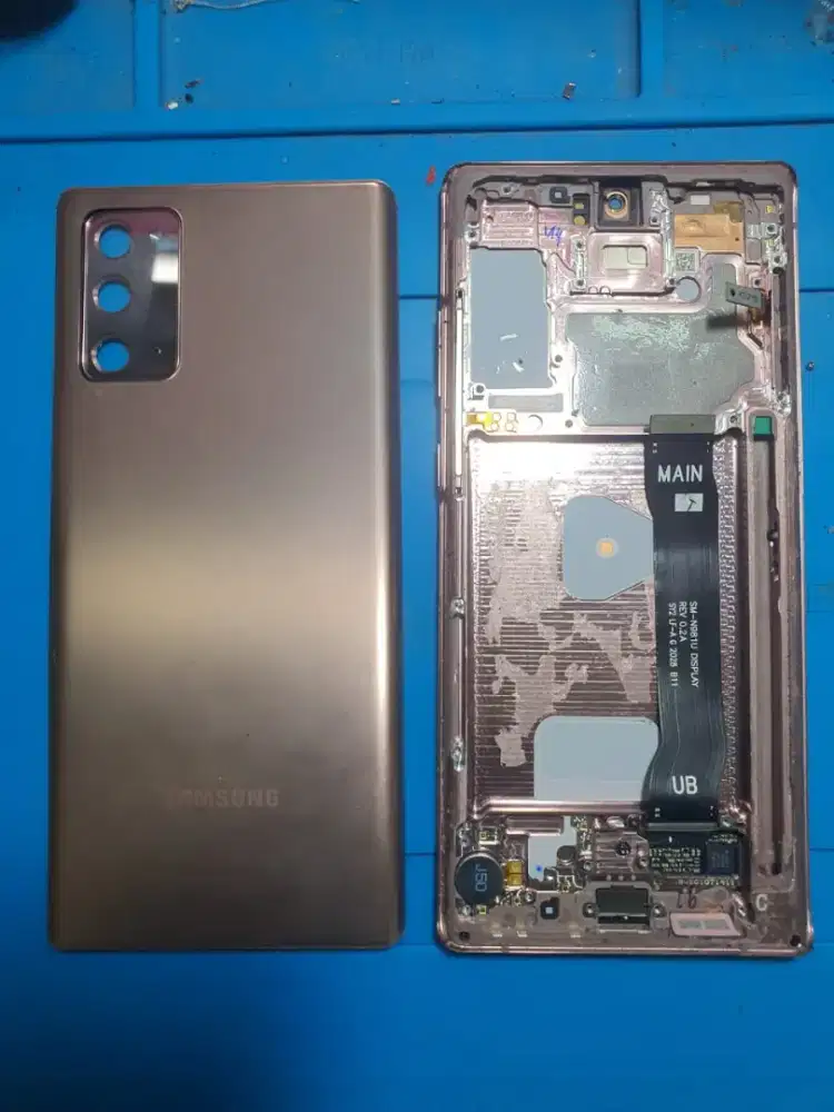 LCD samsung NOTE 20 original copotan Mulus Normal