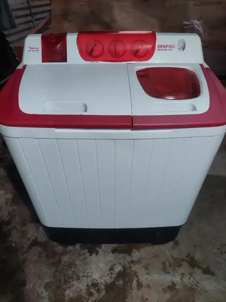 Mesin Cuci Denpoo kapasitas 8kg Normal semua tinggal langsung pakai
