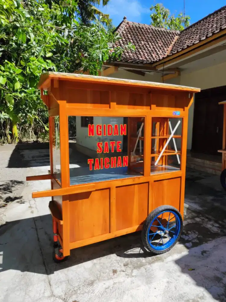 Jual Gerobak Angkringan,Bakso,Mie Ayam,sate,bubur ayam, dlL.