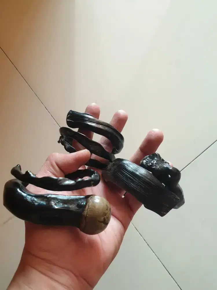 gelang etnik bahar hitam gede